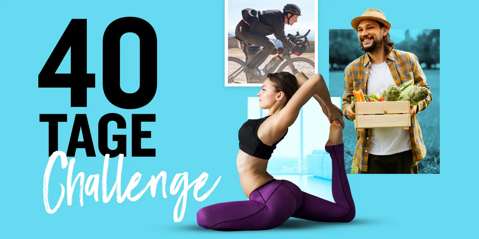 40 Tage Challenge Keyvisual